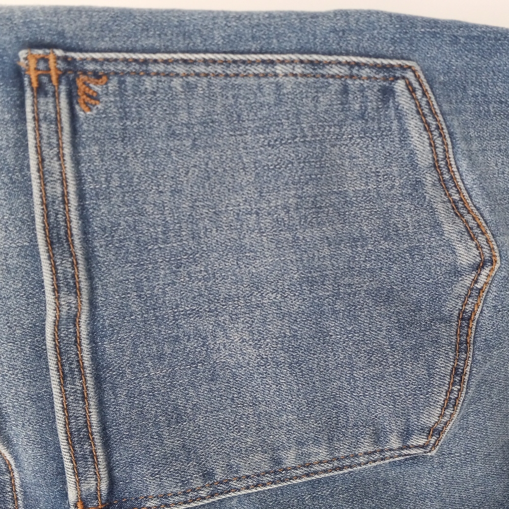 Madewell Roadtripper Skinny Jeans High Rise Stretchy Medium Wash Whisker Size 27 - Picture 11 of 15